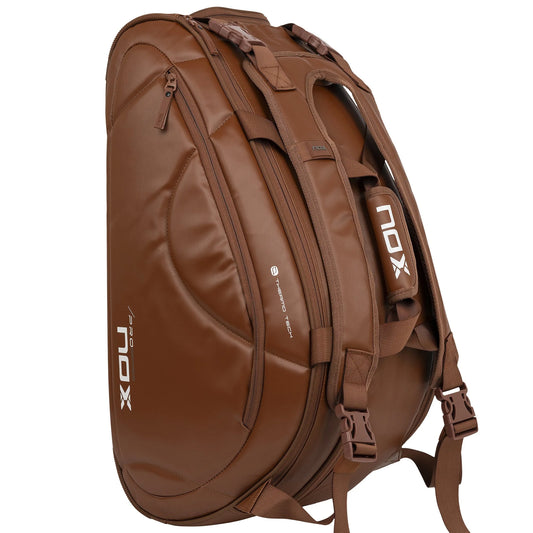 NOX Pro Series Brown Camel Racket Bag