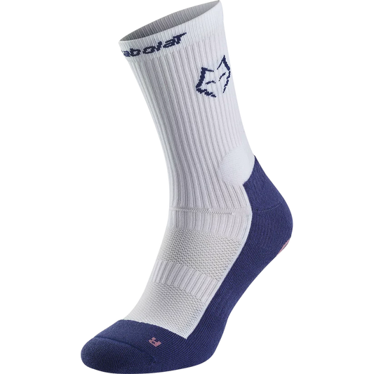 Babolat Mid-Calf Socks Juan Lebrón Unisex White