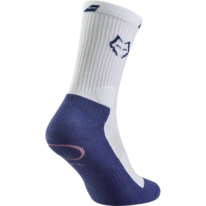 Babolat Mid-Calf Socks Juan Lebrón Unisex White