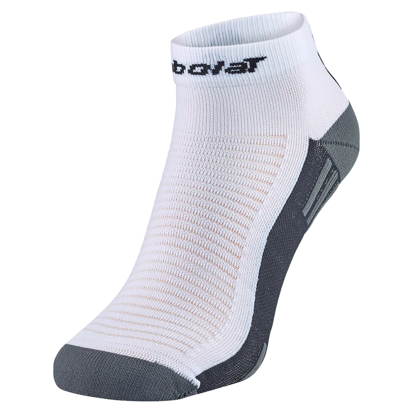 Babolat Padel Quarter Socks Unisex White Black
