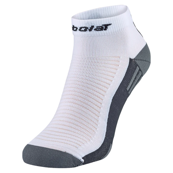 Babolat Padel Quarter Socks Unisex White Black