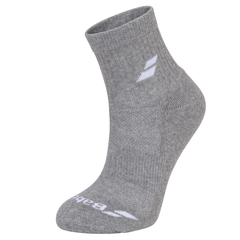 BABOLAT Quarter 3 Pairs Pack Unisex Multicolour Socks-BlWG