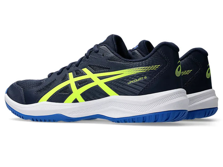 Asics Upcourt 6(MIDNIGHT SAFETY  YELLOW)