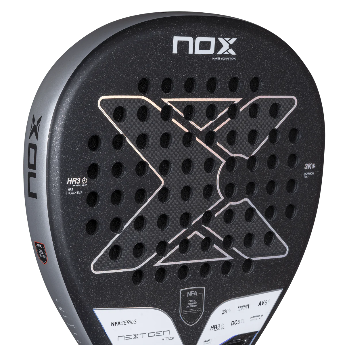 NOX Nextgen Pro Attack 3K NFA Padel Racket