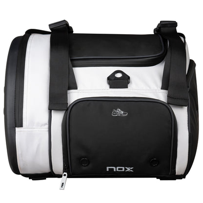 NOX LUXURY MASTER SERIES BLACKWHITE PADEL RACK BAG