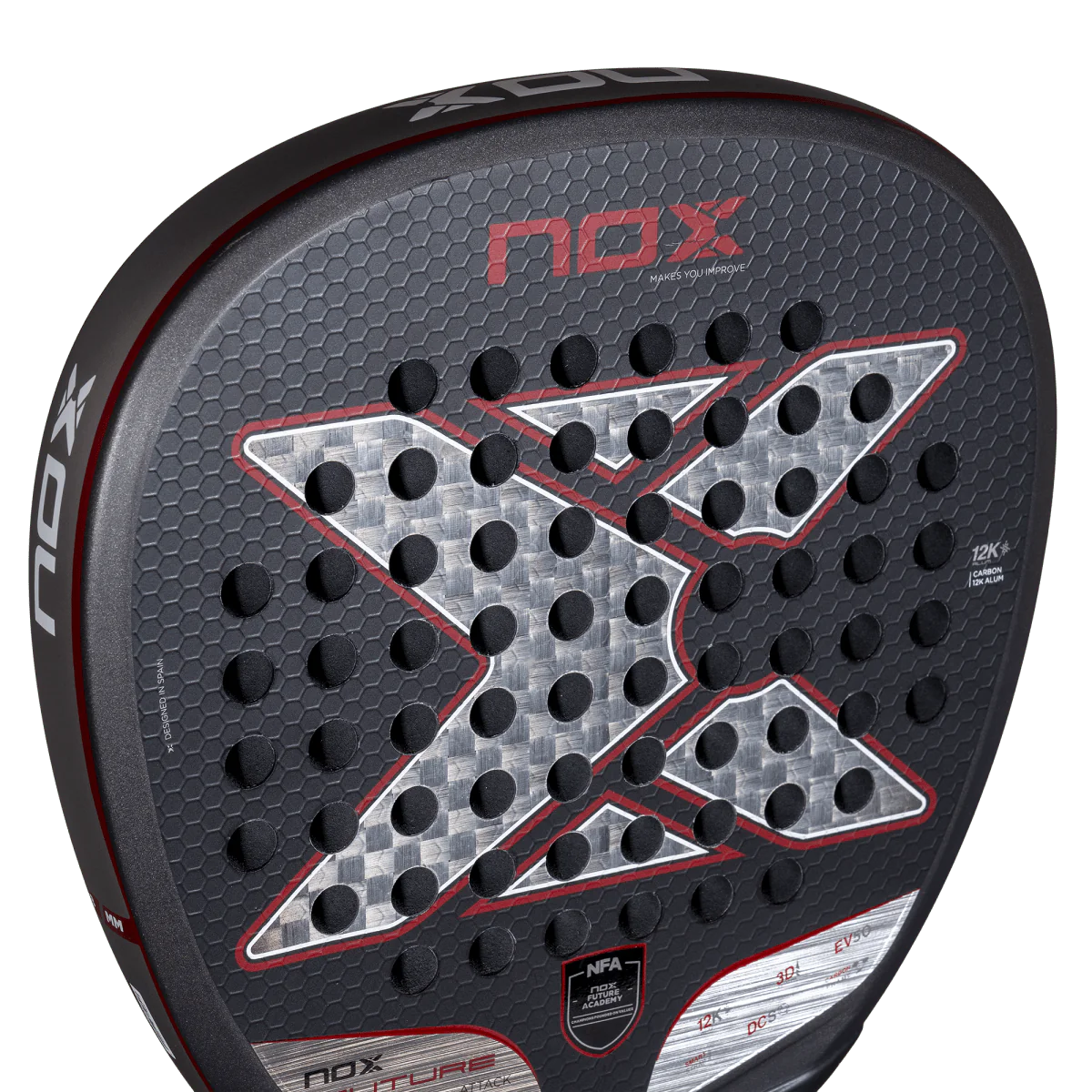 NOX Future Attack 12K Alum NFA Edition Padel Racket