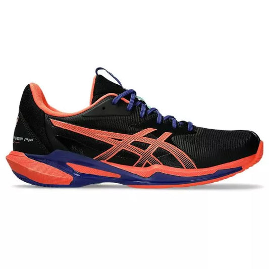 ASICS Solution Speed FF 3 Men's Padel Shoe - Black & Vivid Coral