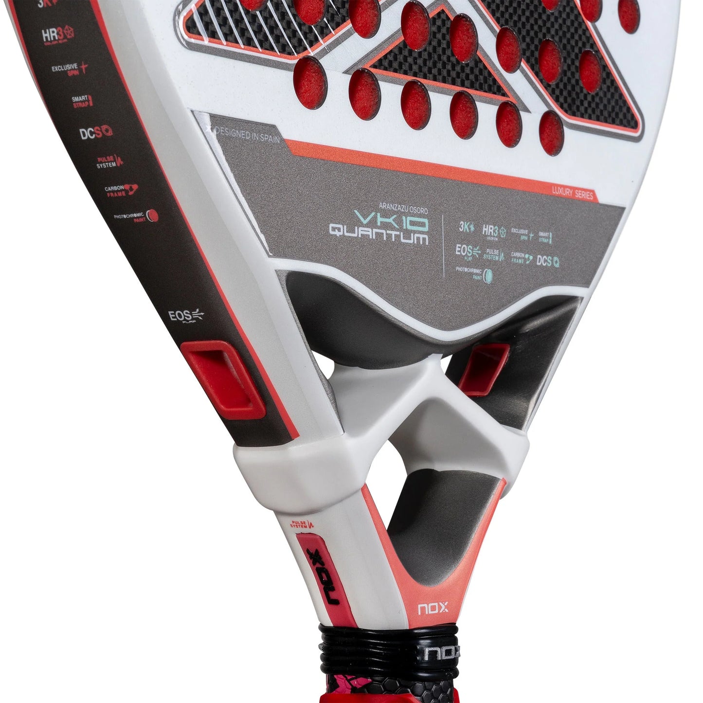 NOX VK10 Quantum 3K Racket Padel Racket by Aranzazu Osoro