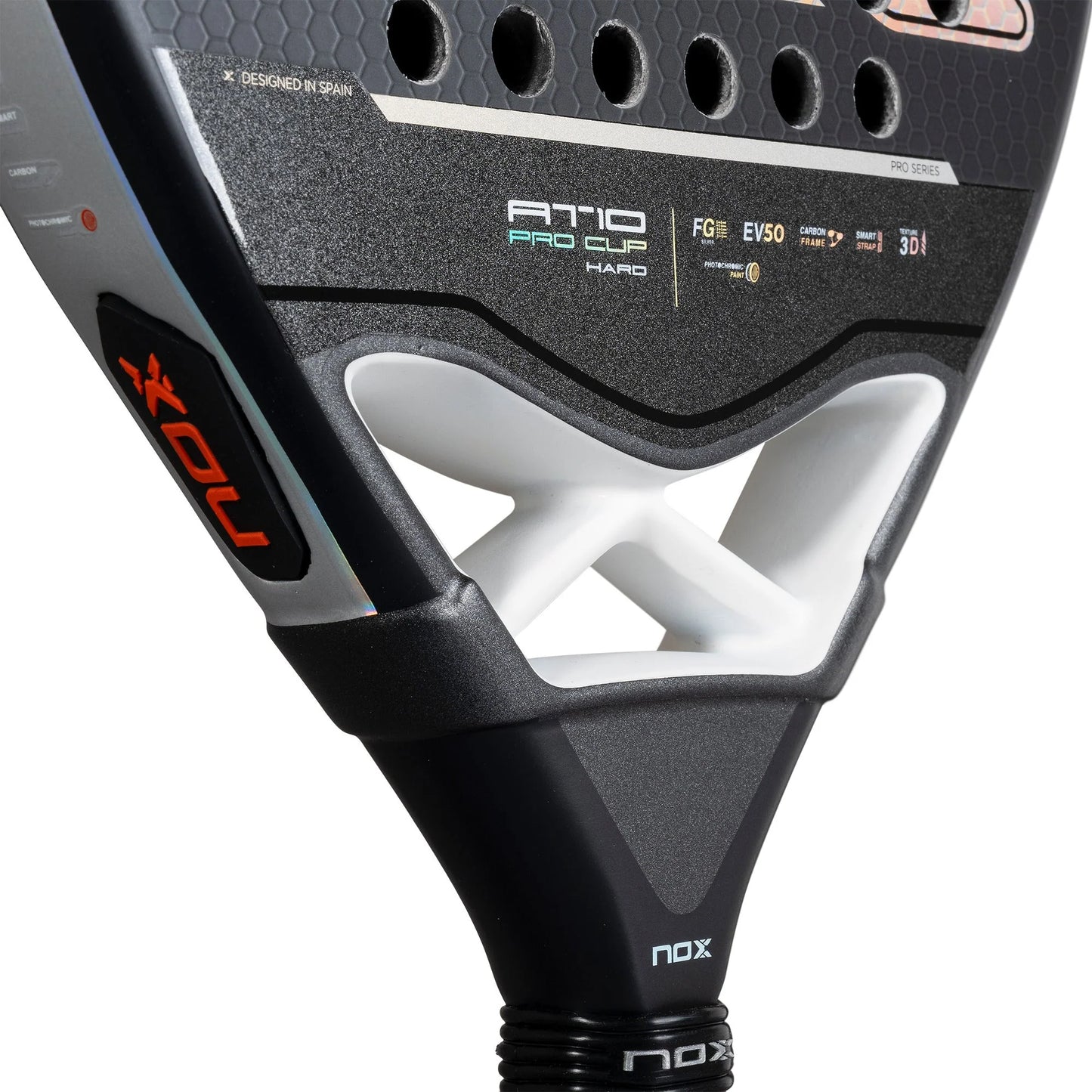 NOX AT10 Pro Cup Hard Padel Racket by Augstin Tapia