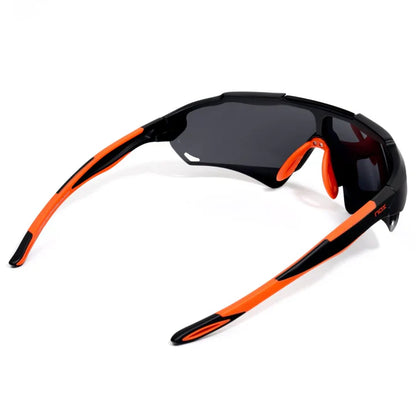 NOXMO COPPI Nerbo Sports Glasses BlackRed