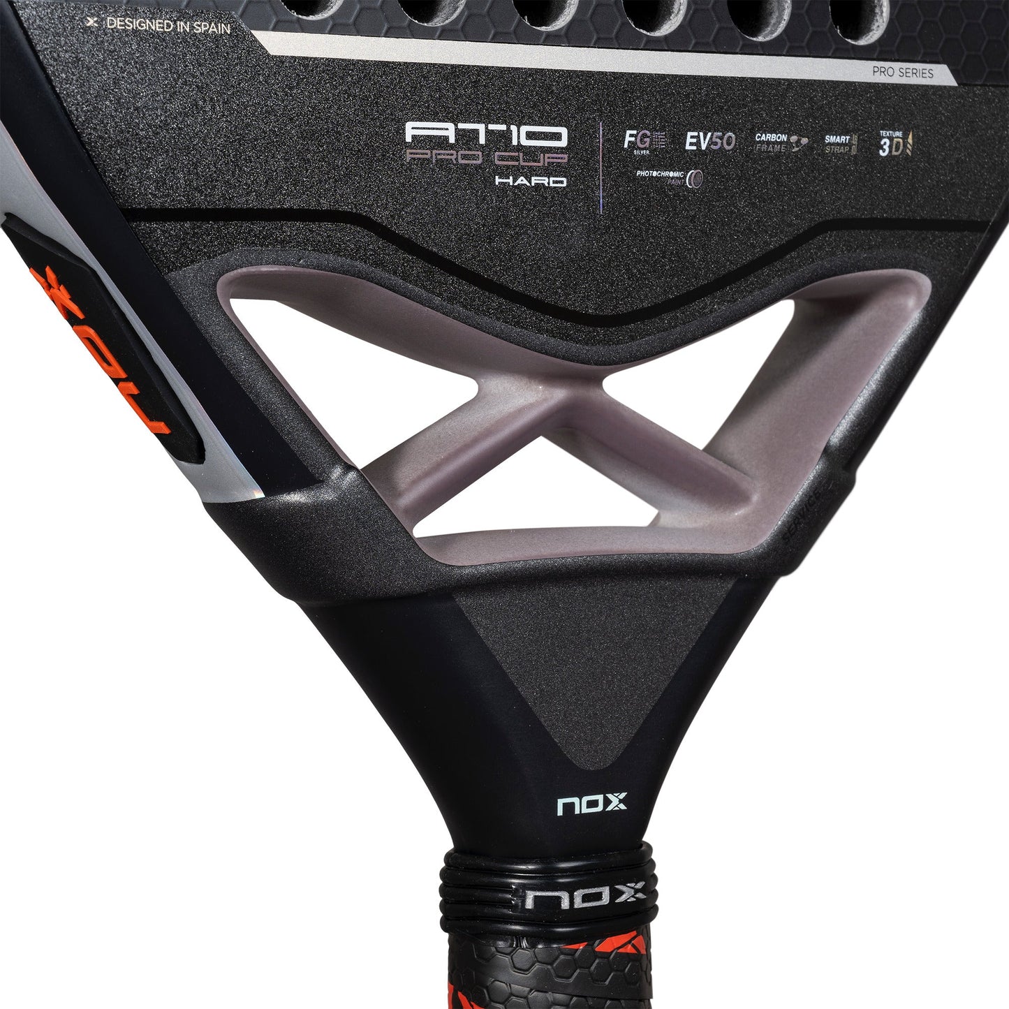 NOX AT10 Pro Cup Hard Padel Racket by Augstin Tapia