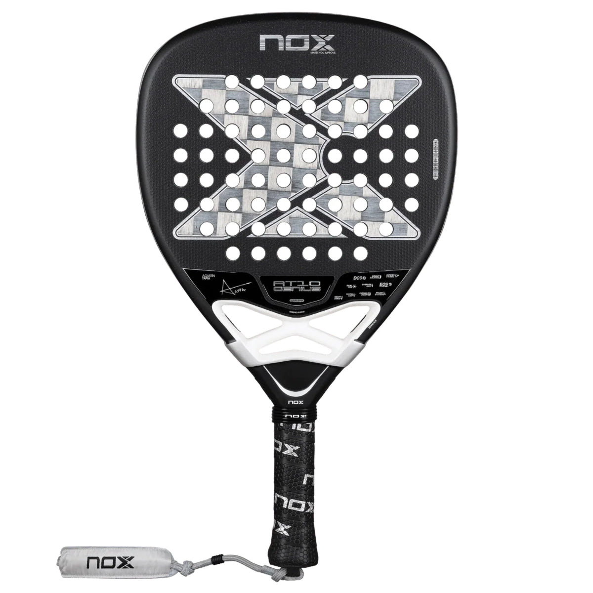 NOX AT10 Luxury Genius ATTACK 18K Alum by Agustín Tapia 2026 Padel Racket