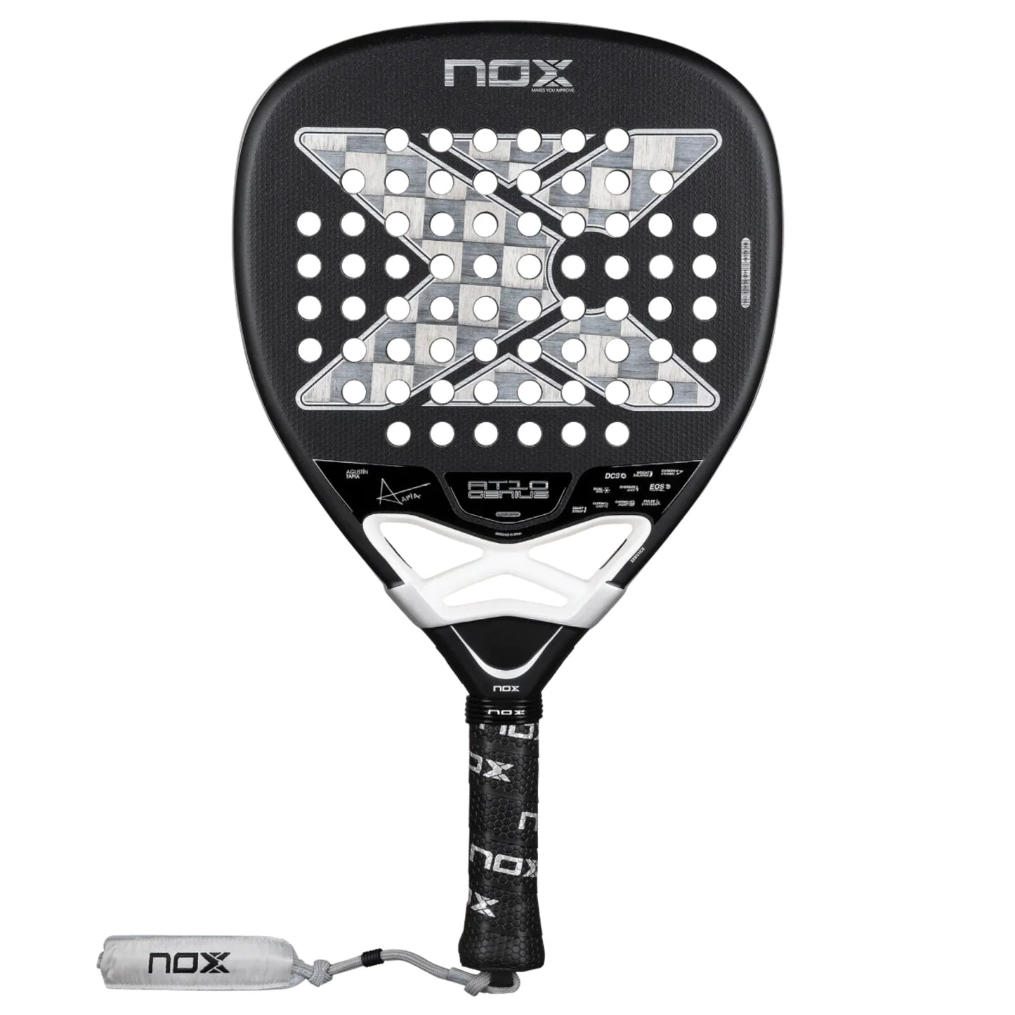 NOX AT10 Luxury Genius ATTACK 18K Alum by Agustín Tapia 2026 Padel Racket