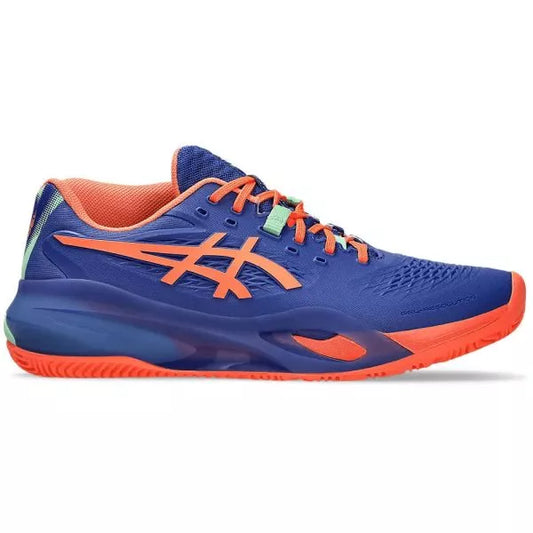 ASICS Resolution X Padel Men's Shoe - Dark Cobalt & Vivid Coral