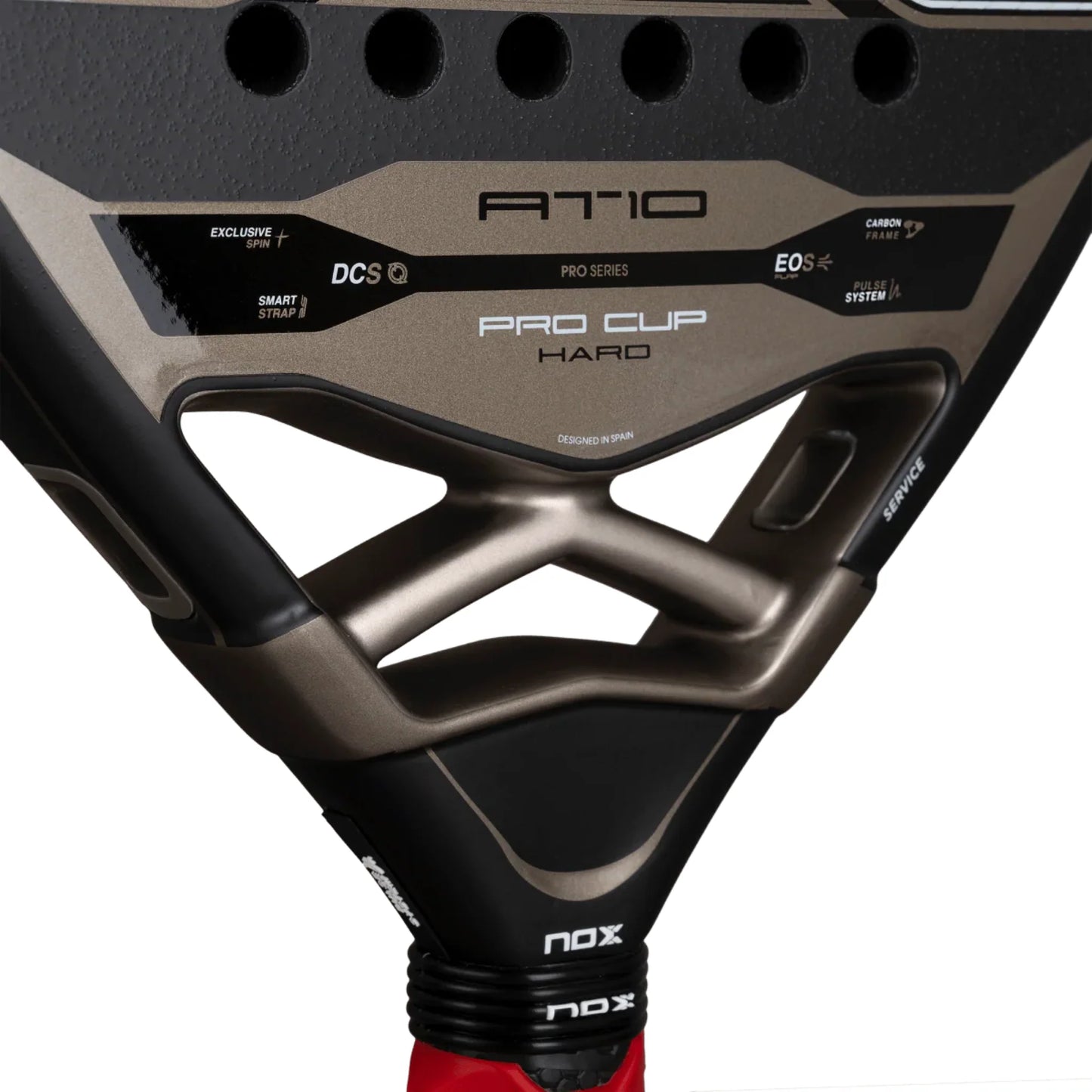 NOX AT10 Pro Cup HARD by Agustín Tapia 2026 Padel Racket