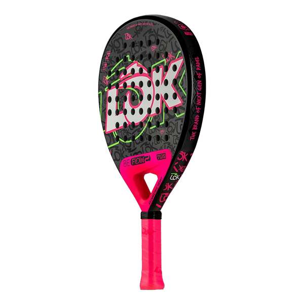 Lok Padel Racket Be Flow Gen 2 Pink/Green 2026
