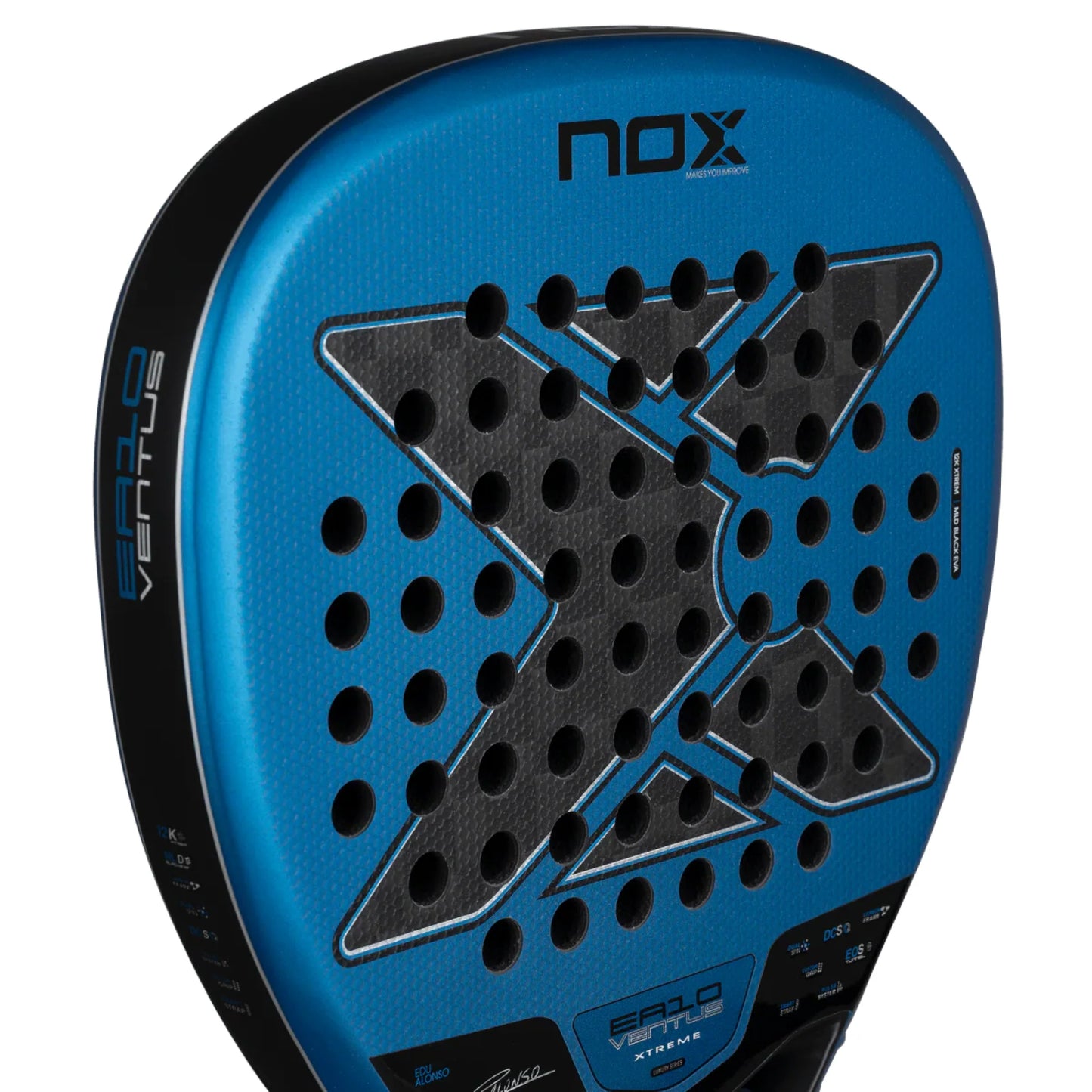 NOX EA10 Ventus Attack 12K XTREM by Edu Alonso 2026 Padel Racket