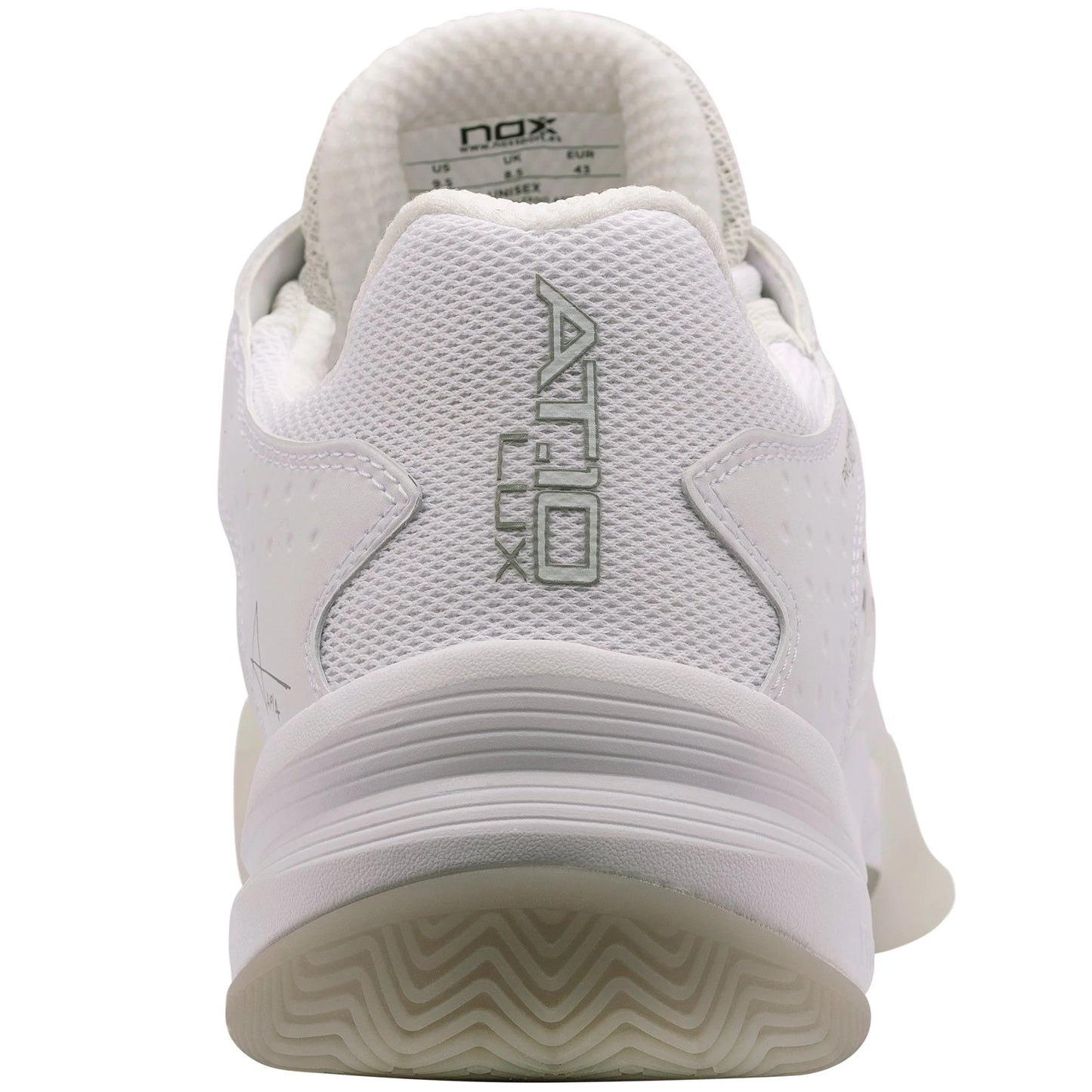 NOX AT10 LUX White/Grey Padel Shoes
