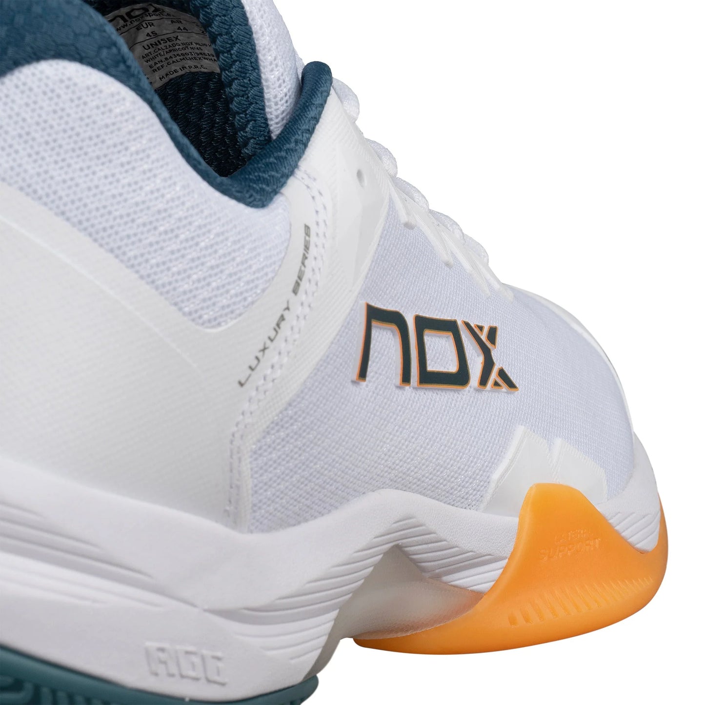 NOX ML10 Hexa White/Apricot Padel Shoes