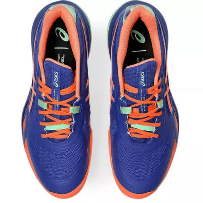 ASICS Resolution X Padel Men's Shoe - Dark Cobalt & Vivid Coral