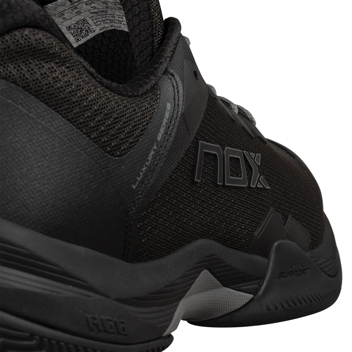 NOX ML10 Hexa Black/Slate Grey Padel Shoes