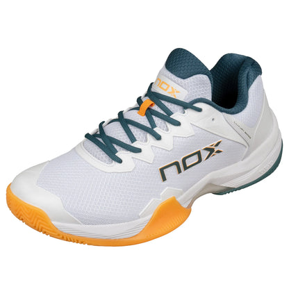 NOX ML10 Hexa White/Apricot Padel Shoes