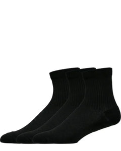 Acics Socks Practice Quarter 3 pairs per pack