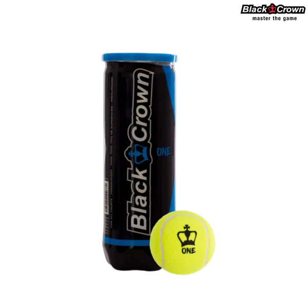 Black Crown One Padel Balls-1 Can(3 Balls)