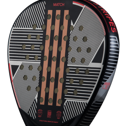 Adidas Match 3.3 Black Red Padel Racket