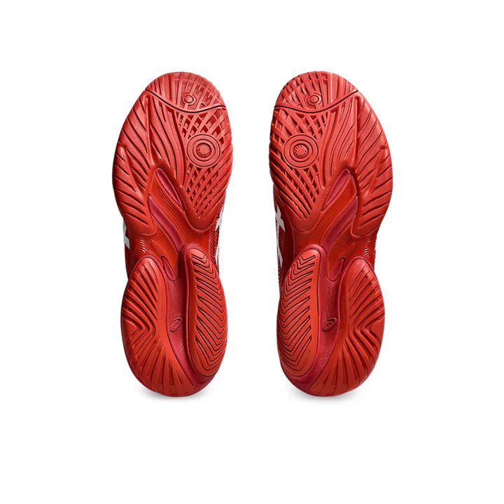 Asics Court FF 3 Novak (CREAM CLASSIC RED)