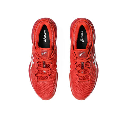 Asics Court FF 3 Novak (CREAM CLASSIC RED)