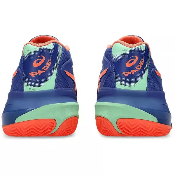 ASICS Resolution X Padel Men's Shoe - Dark Cobalt & Vivid Coral