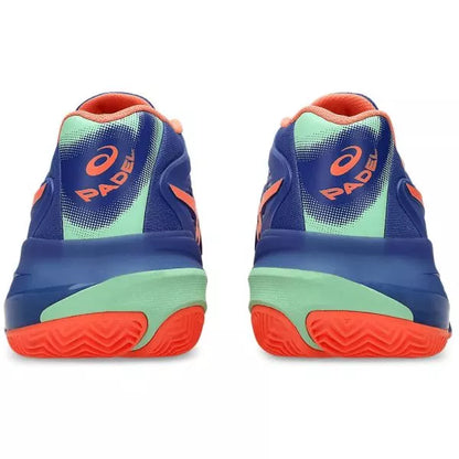 ASICS Resolution X Padel Men's Shoe - Dark Cobalt & Vivid Coral