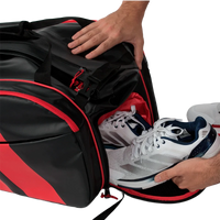 Padel bag Adidas Multigame Black/Red Ale Galan 2026