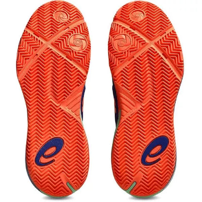 ASICS Resolution X Padel Men's Shoe - Dark Cobalt & Vivid Coral
