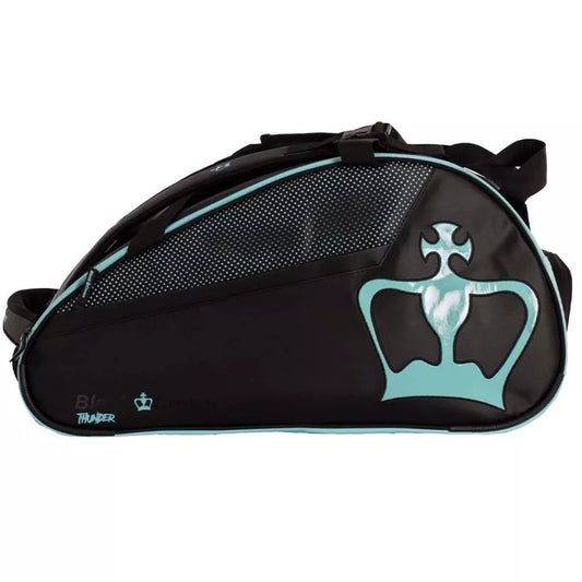 Black Crown Thunder Black / Turquoise padel bag