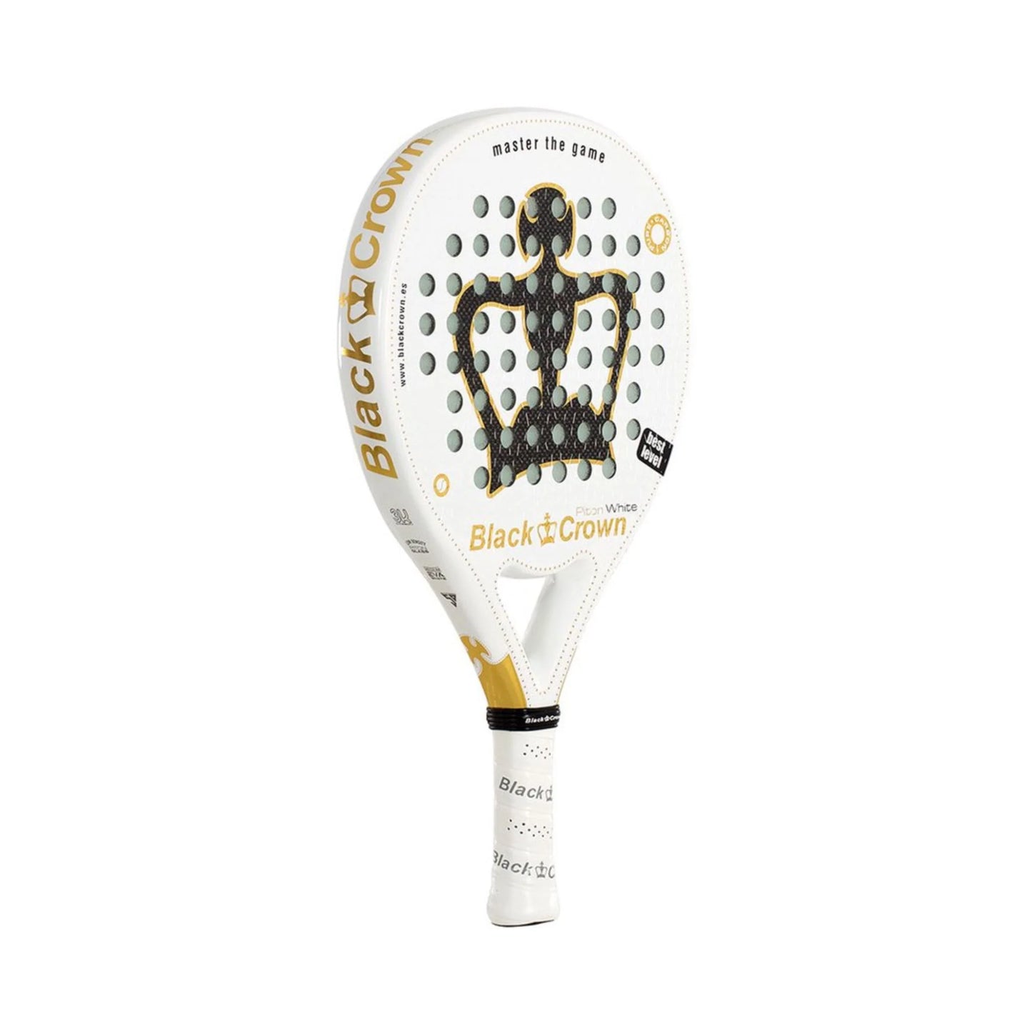 Black Crown Piton White  Padel  Racket