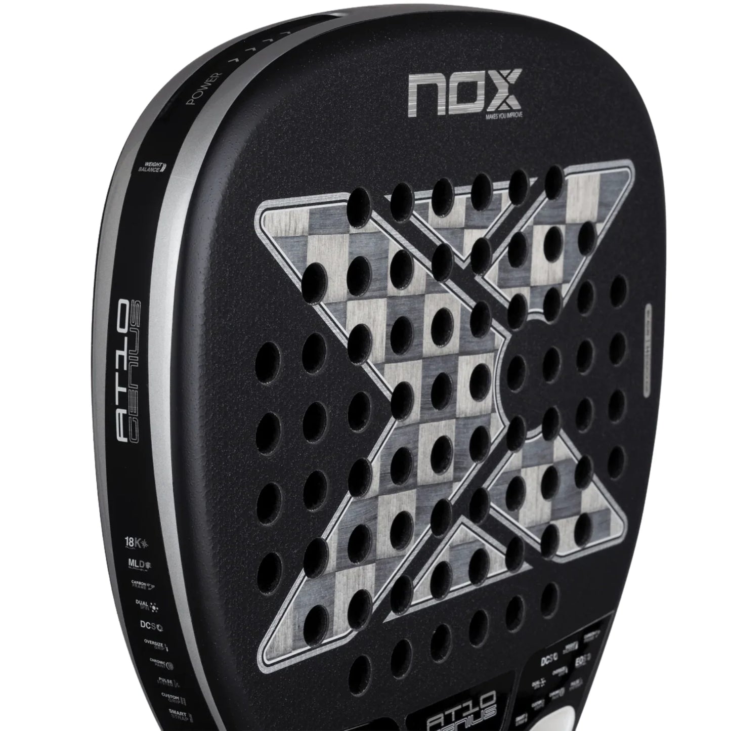 NOX AT10 Luxury Genius ATTACK 18K Alum by Agustín Tapia 2026 Padel Racket