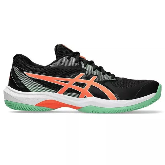 ASICS Game FF Padel Men's Shoe - Black & Vivid Coral