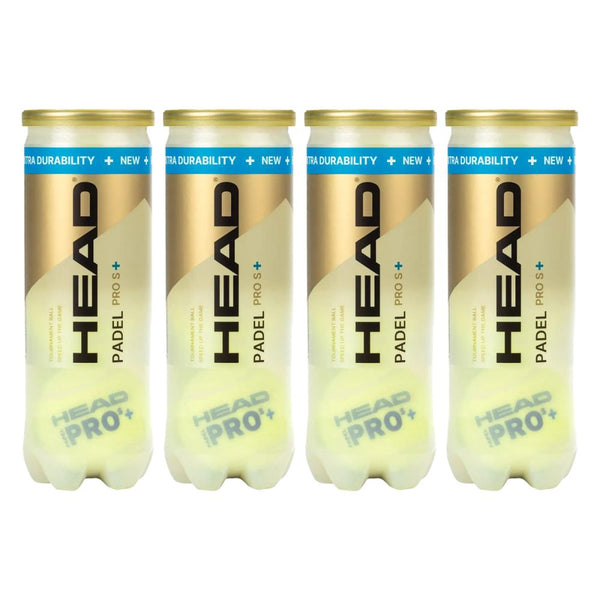 Head Pro S+ Padel Balls Ball Dozen (12 Balls)