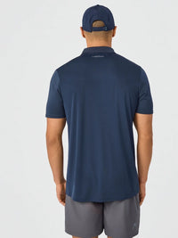 Head Club Tech Polo T-Shirt Men Navy
