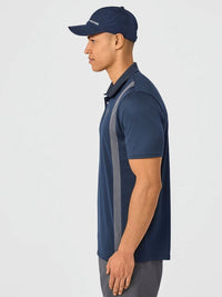 Head Club Tech Polo T-Shirt Men Navy