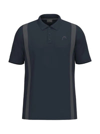 Head Club Tech Polo T-Shirt Men Navy