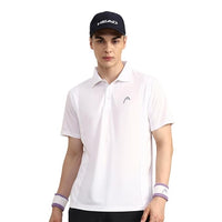 Head Club Tech Polo T-Shirt Men White