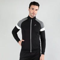 Head Mens Tracksuit Black, Anthra Melange, White