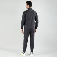 Head Mens Tracksuit Dark Grey, Neon Green