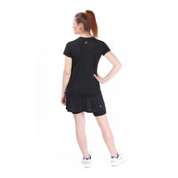 Head Mia T-Shirt Woman Black Sky blue Green