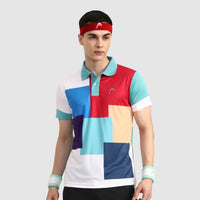 Head Motion Polo T-Shirt Men Sea Green