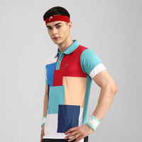 Head Motion Polo T-Shirt Men Sea Green
