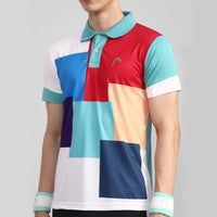 Head Motion Polo T-Shirt Men Sea Green
